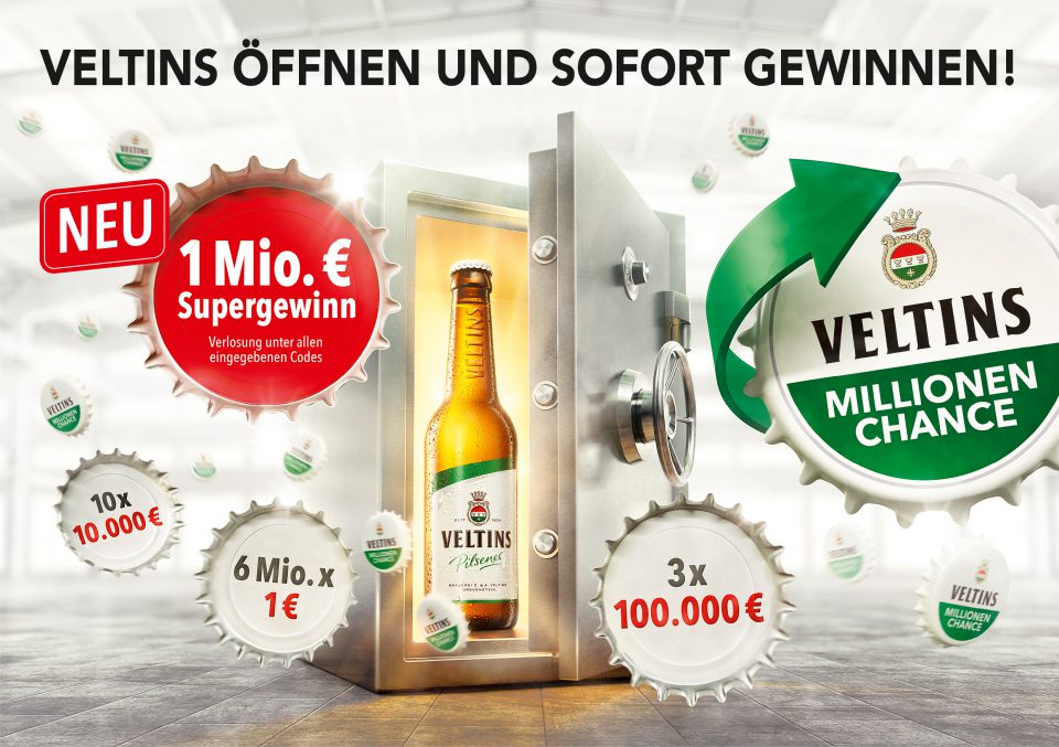 Markenpower zur WM: Veltins-Kronkorken macht Pilsfreund zum Millionär