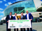 Mercedes-Benz Arena  serviert frisches Veltins