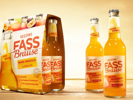 Veltins Fassbrause Mango-Maracuja sorgt für fruchtig-spritzige Erfrischung