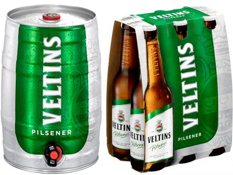 Sixpacks und 5-Liter-Dose starten mit konturiertem Marken-Design