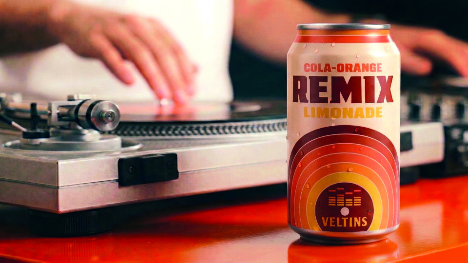 Veltins launcht Cola-Orange-Remix im nostalgischen Retro-Design