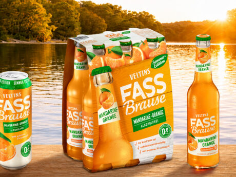 Fassbrause-Newcomer mit Mandarine-Orange